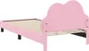 vidaXL Cadre de lit d'enfant avec tête de lit rose 90 x 190 Voir les images du produit 7
