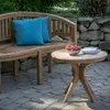 Teakholz Garten-/Beistelltisch - bene living - Burton rund Produktbild-Vorschau 12