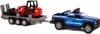 Kids Globe Traffic auto SUV 30cm na zpětný chod na baterie Náhled obrázku produktu 14