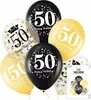 Sada Balónov S Konfetami Na Výzdobu Jubilejných 50. Náhľad obrázku produktu 1