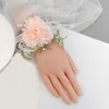 Hochzeitsarmband Waldstil Brustblume Kunstperle Quaste Produktbild-Vorschau 5