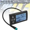 S861 LCD displej skútra, podsvietený ovládací panel s Náhľad obrázku produktu 4