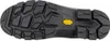 The image shows the sole of a black shoe with a yellow Vibram logo. Anteprima dell’immagine prodotto