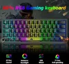 Lexonelec K61 60%% Tastatur Gaming PC RGB Lighting Schwarz Produktbild-Vorschau 2