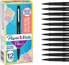 Papermate Flair, Černá, Střední, Černá, Plast, Kulatý, 1 mm Náhled obrázku produktu 4