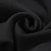 A close-up view of black fabric with folds and texture. Podgląd zdjęcia produktu