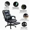 A collage of images showing features and details of a black office chair. Náhľad obrázku produktu