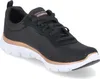 Skechers Flex Appeal 4.0 sportlicher Schnürer Schwarz Produktbild-Vorschau 59