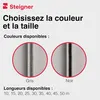 STEIGNER Joint brosse porte coulissante d'armoire 4,8x4 mm Voir les images du produit 6
