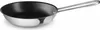 A stainless steel frying pan with a black non-stick interior and a silver handle, shown on a white background. Náhled obrázku produktu