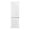 A white refrigerator with a freezer compartment at the bottom, shown from the front against a white background. Produktbild-Vorschau