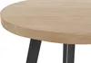 Runder Esszimmertisch 90 cm Sophia, Akazienholz massiv, Produktbild-Vorschau 2