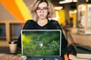 MuchoWow® Laptop Aufkleber Sticker Cover Vogel - Baum - Produktbild-Vorschau 5