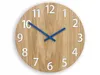 ModernClock, wanduhr, Eichenholz Uhr Amadusz weiß 33cm, Produktbild-Vorschau 4
