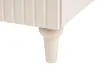 BELIANI Schreibtisch Hellbeige MDF 140 x 50 cm mit Türen Produktbild-Vorschau 9