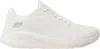 A white Skechers Bobs Sport Squad Chaos sneaker is shown from the side against a white background. Anteprima dell’immagine prodotto
