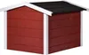 Mährobotergarage, Holz, rot Produktbild-Vorschau 4