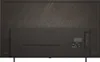 The back of an LG OLED television is shown, displaying its ports and ventilation. Produktbild-Vorschau