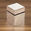 4er Pack - Glasbodenträger CUBE 40 x 40 mm Chrom poliert Produktbild-Vorschau 2