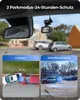 2K WiFi mini kamera do auta, přední kamera s aplikací, Náhled obrázku produktu 3