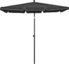 vidaXL Slunečník se stožárem 210x140 cm antracitový Náhled obrázku produktu 1