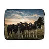 MuchoWow® Laptop Hülle 15 Zoll Kühe - Tiere - Bauernhof Produktbild-Vorschau 1