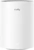 A white cylindrical mesh system device with the brand name 'cudy' printed on it. Produktbild-Vorschau