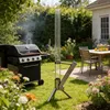 Relaxdays Feuerrohr Pelletfackel, Feuersäule Garten, Produktbild-Vorschau 5