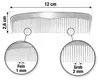 Praktischer Haarkamm 120mm transparent – 10er Set Produktbild-Vorschau 5