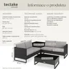 TecTake 404300, Venkovní, Černá Náhled obrázku produktu 7