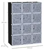Šatní skříň 831-249, regálový systém, s šatní tyčí, 12 Náhled obrázku produktu 2