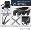 Hikemeister® XXL Campingstuhl, klappbarer Faltstuhl Produktbild-Vorschau 5