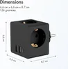 Accezz PowerCube | 6-en-1 - 1x USB-C + 2x USB-A + 3x prise Voir les images du produit 9