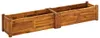 vidaXL Garten-Hochbeet Akazienholz 150x30x25 cm Produktbild-Vorschau 7