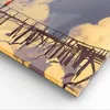Bild auf Leinwand - Leinwandbild - Wolken Brücke Vögel Produktbild-Vorschau 5