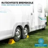 Wiltec klin na kolesá prívesu 2 kusy do 6,5 t Klin na Náhľad obrázku produktu 3