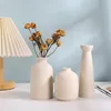 Vasen Deko -Weiße Keramik Vase Satz von 3 für Moderne Home Produktbild-Vorschau 7