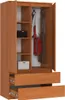 Kleiderschrank mit Schubladen 90 cm LOTA - Erle Produktbild-Vorschau 2