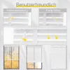Żaluzja drewniana 50mm listwy białe 100x180cm Podgląd zdjęcia produktu 4