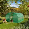 Serre tunnel Premium TOOLPORT 3x4m avec porte pivotante, Voir les images du produit 2