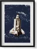 NASA-Raumschiff– Wandbild mit Rahmen – Gerahmtes Bild  – Produktbild-Vorschau 1