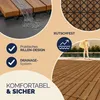CASARIA® Holzfliesen FSC®-zertifiziertes Akazienholz 2m² Produktbild-Vorschau 4
