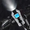 LED Fahrradlicht 5in1 mit Fahrradcomputer, Fahrradklingel, Produktbild-Vorschau 3