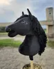 Kůň na tyči Super Hobby Horse Premium - černý kůň velký A3 Náhled obrázku produktu 2