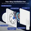 Koupelnový ventilátor – odtahový ventilátor 100 mm do Náhled obrázku produktu 12