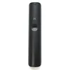 The back of a black remote control is shown against a white background. Voir les images du produit