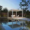 Deluxe Plus Elektrisch Pavillon Terrassenüberdachung Alu Produktbild-Vorschau 1
