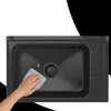 Granitan - Lavatoio - Lavandino 58x38 cm - Lavello nero - Anteprima dell’immagine prodotto 4
