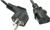 LINDY IEC-Netzkabel 2m Schuko-Winkelst. IEC320C13 Produktbild-Vorschau 4