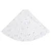 The Living Store koc choinkowy biały 122 cm sztuczne futro Podgląd zdjęcia produktu 4